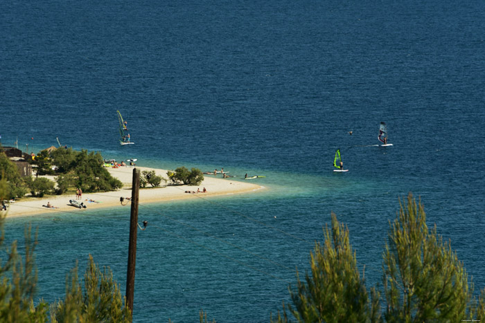 View on Adriatic Sea Orbic / CROATIA 