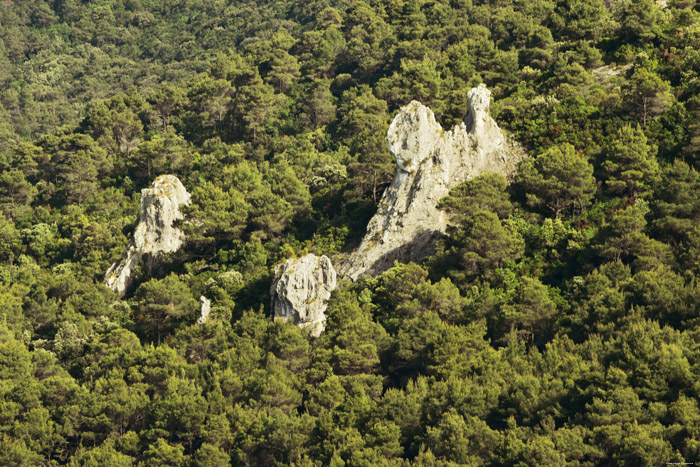 Rochers Zuljana  Ston / CROATIE 