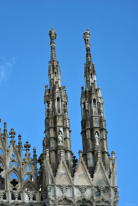 Saint Mary of the Navity Cathedral (Duomo) Milan (Milano) / Italia 