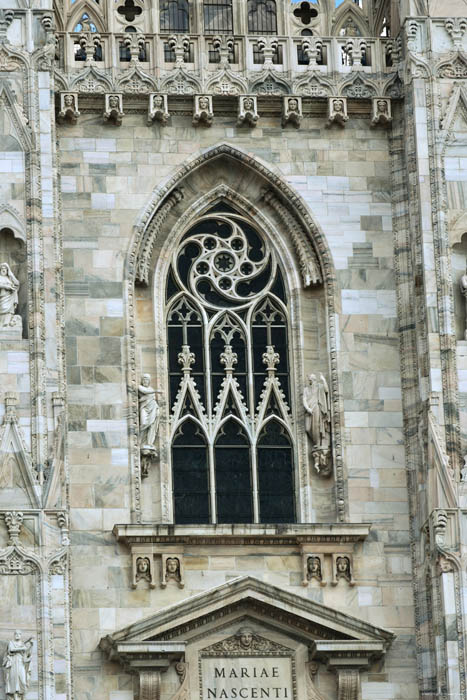 Saint Mary of the Navity Cathedral (Duomo) Milan (Milano) / Italia 