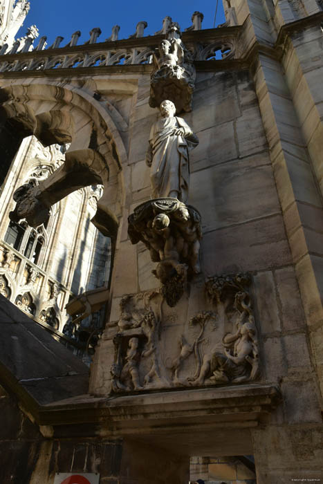 Cathdrale Notre Dame Navit (Dome) Milan / Italie 