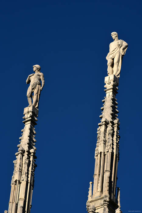 Saint Mary of the Navity Cathedral (Duomo) Milan (Milano) / Italia 