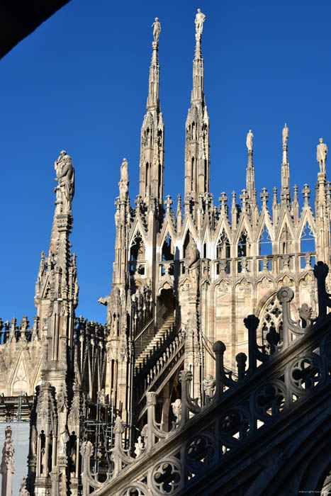 Onze-Lieve-Vrouwe-Geboortecathedraal (Dome) Milaan / Italië 