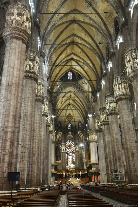 Onze-Lieve-Vrouwe-Geboortecathedraal (Dome) Milaan / Italië 