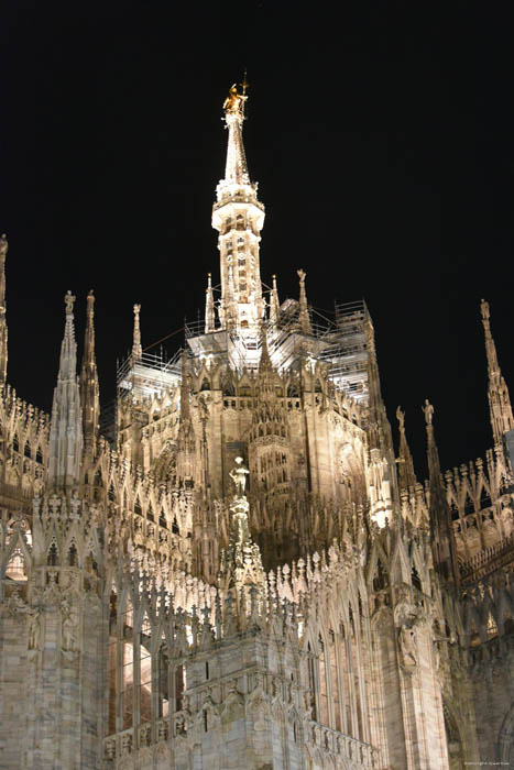 Cathdrale Notre Dame Navit (Dome) Milan / Italie 