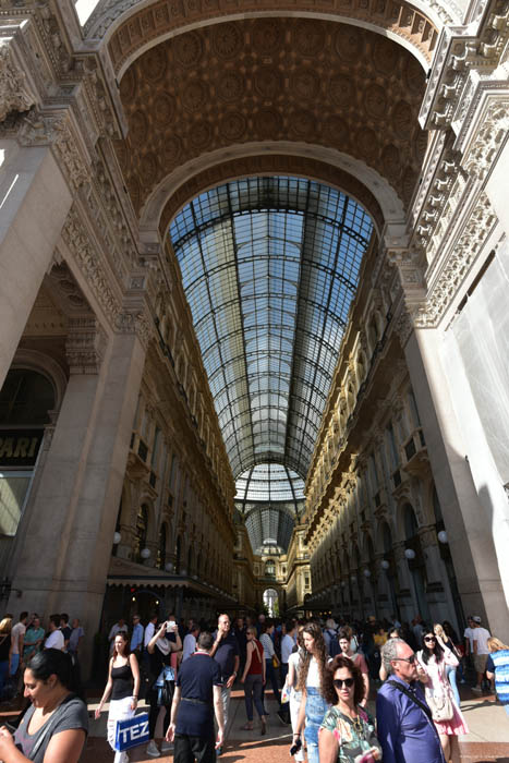 Victor Emmanuel II Galeria (Vittirio Emanuele II) Milan (Milano) / Italia 