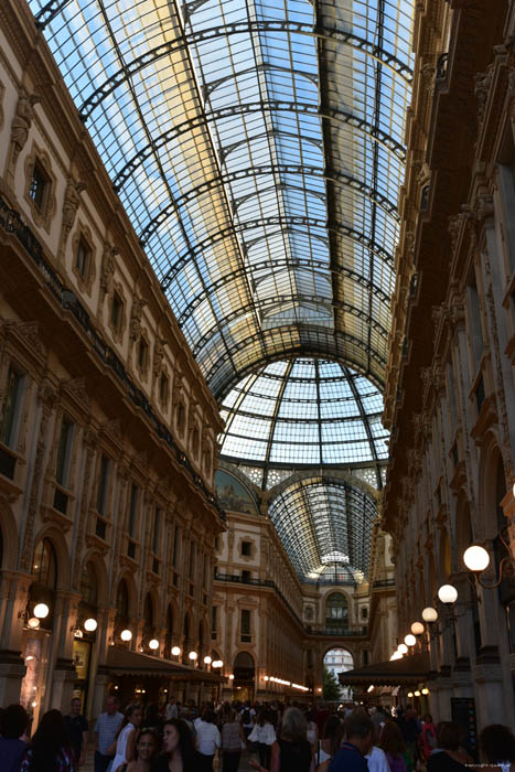 Victor Emmanuel II Galeria (Vittirio Emanuele II) Milan (Milano) / Italia 