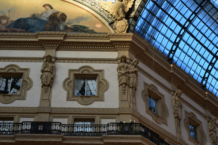 Viktor Emmanuel II galerij Milaan / Italië 