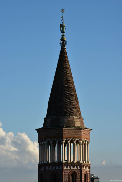 glise Saint Gottardo in Corte Milan / Italie 