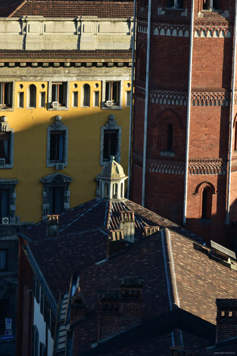 glise Saint Gottardo in Corte Milan / Italie 