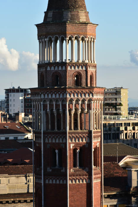 glise Saint Gottardo in Corte Milan / Italie 