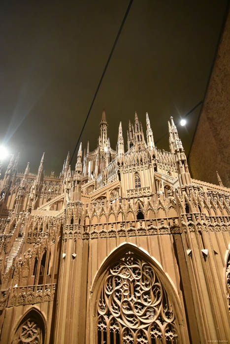 Groot Museum van de Dom Milaan / Italië 