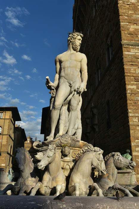 Nettuno's Fountain Firenze / Italia 