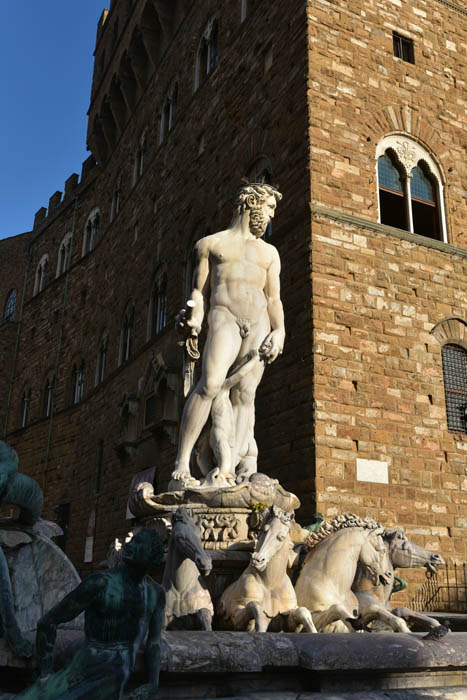 Nettuno's Fountain Firenze / Italia 