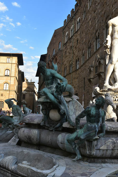 Nettuno's Fountain Firenze / Italia 