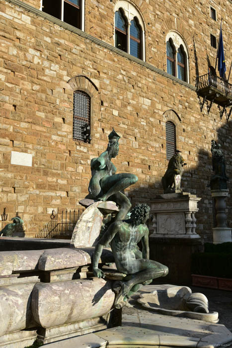 Nettuno's Fountain Firenze / Italia 