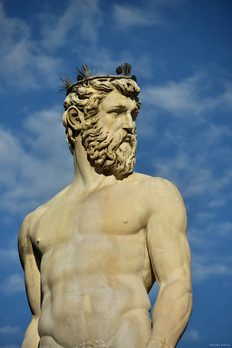 Nettuno's Fountain Firenze / Italia 