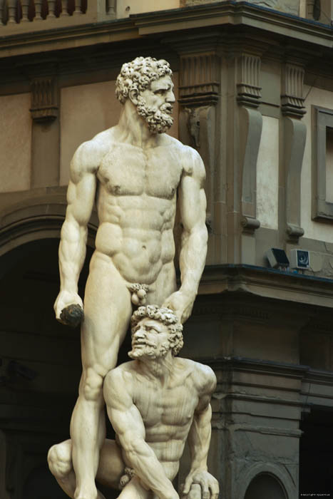 Hercules and Cacus statue Firenze / Italia 