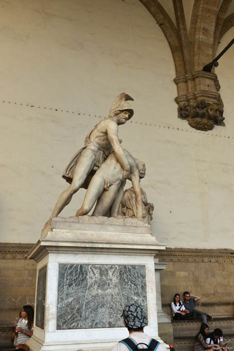 Loggia dei Lanzi Firenze / Italië 