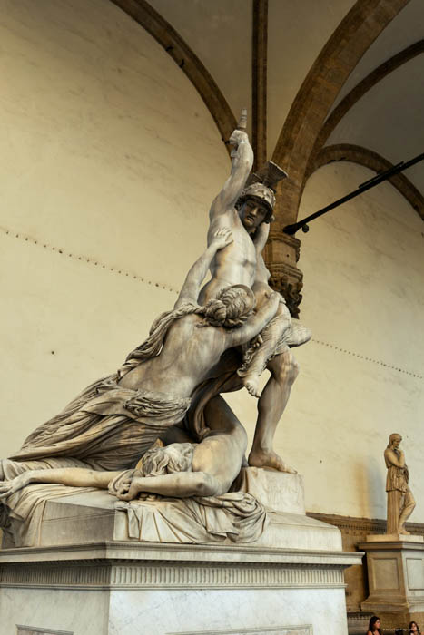 Loggia dei Lanzi Firenze / Italia 