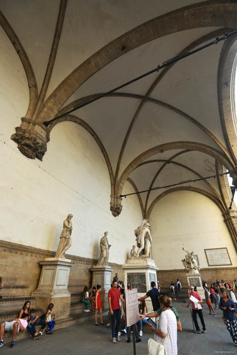 Loggia dei Lanzi Firenze / Italia 