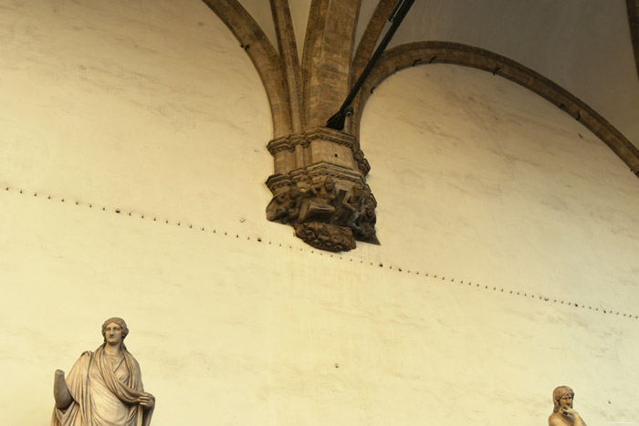 Loggia dei Lanzi Firenze / Italië 