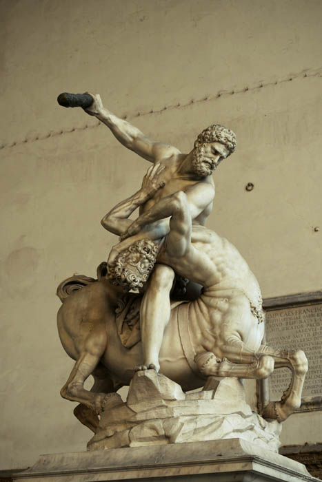 Loggia dei Lanzi Firenze / Italia 