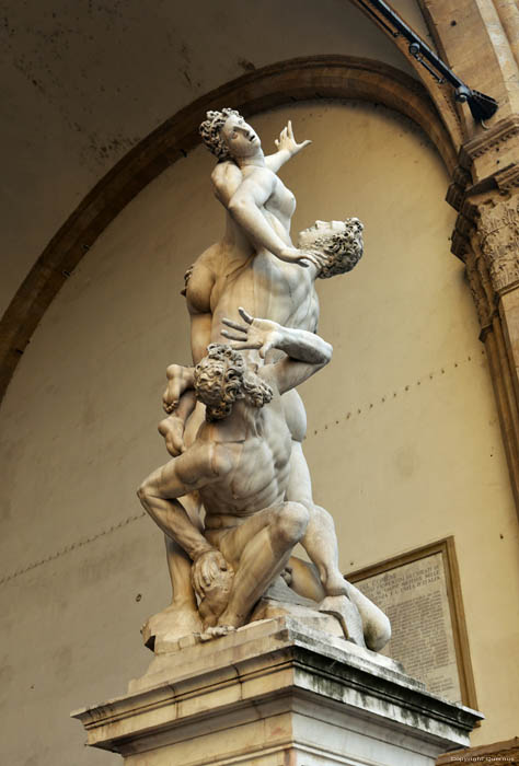 Loggia dei Lanzi Firenze / Italia 