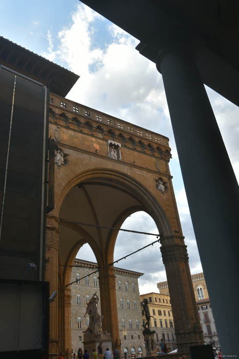 Loggia dei Lanzi Firenze / Italië 