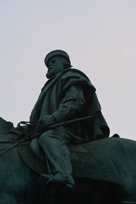 Guiseppe Garibaldi Horseman statue Milan (Milano) / Italia 