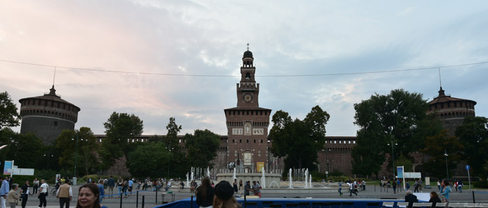 Sforzesco Castle Milan (Milano) / Italia 