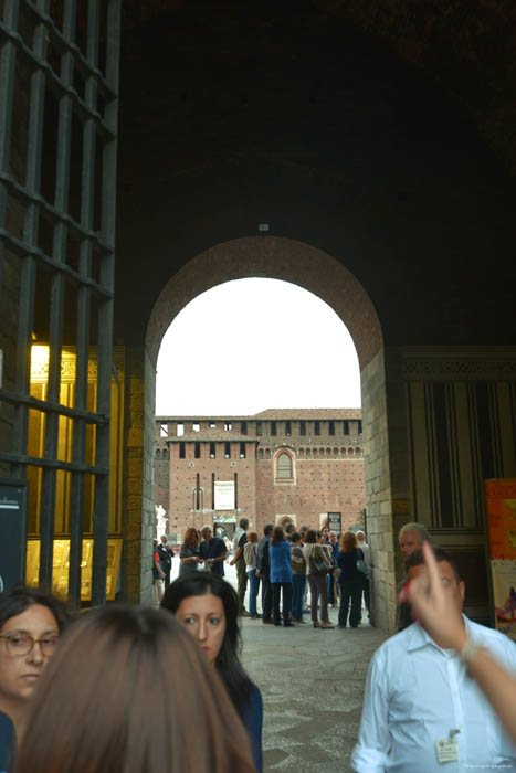 Sforzesco Castle Milan (Milano) / Italia 