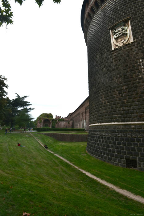 Sforzesco Castle Milan (Milano) / Italia 