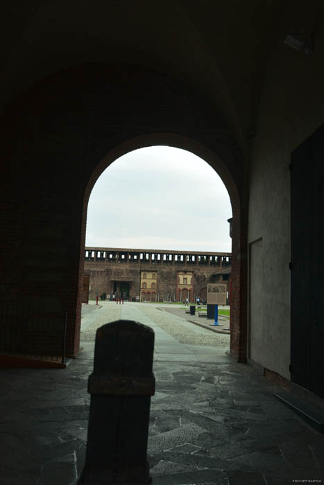 Kasteel Sforzesco Milaan / Italië 