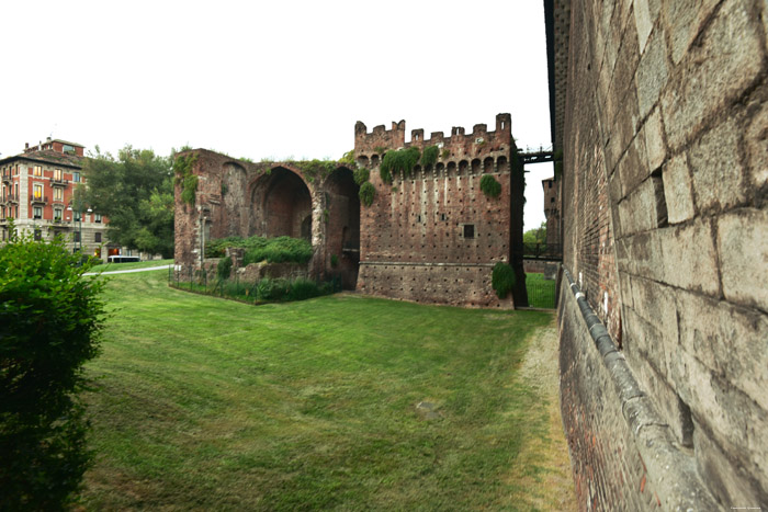 Kasteel Sforzesco Milaan / Italië 