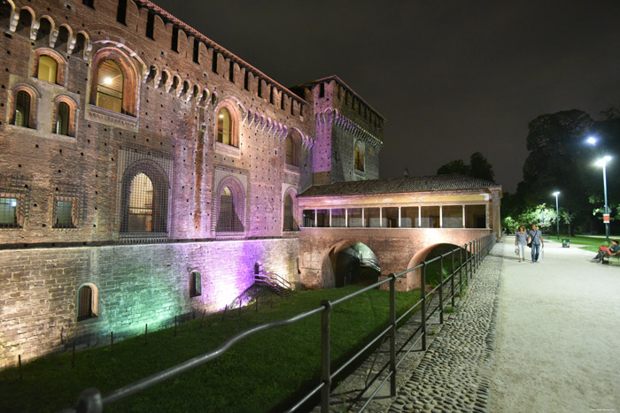 Kasteel Sforzesco Milaan / Italië 