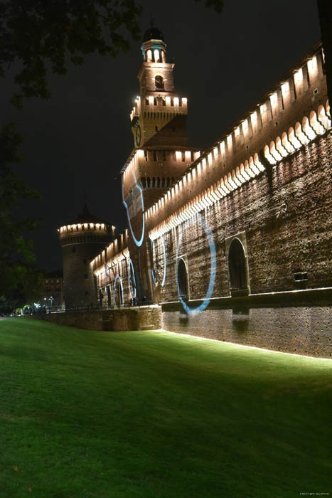 Sforzesco Castle Milan (Milano) / Italia 