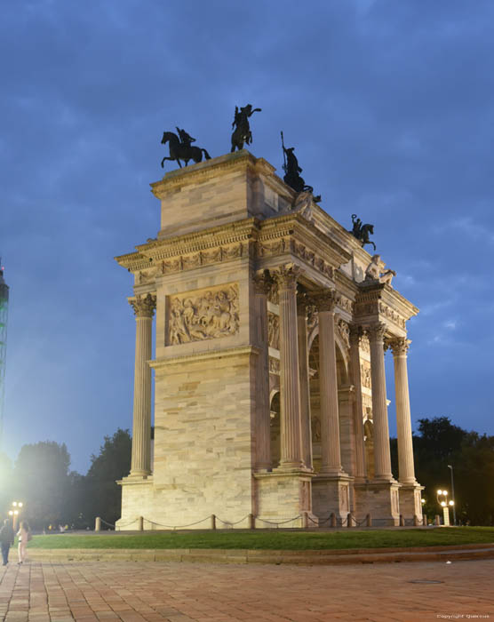 Piece Arc (Arce della Pace) Milan (Milano) / Italia 