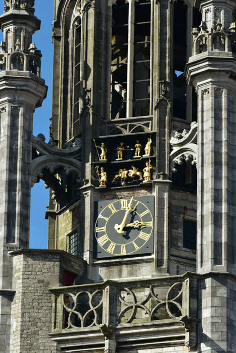 Stadhuis en Vleeshal Middelburg / Nederland 