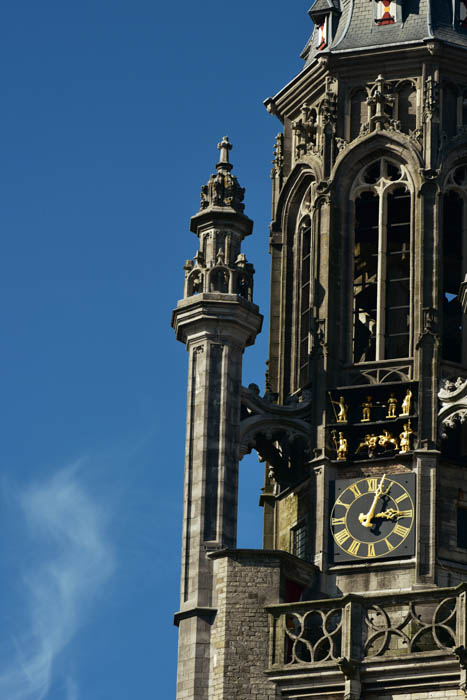 Htel de Ville et Halle de Viande Middelburg / Pays Bas 