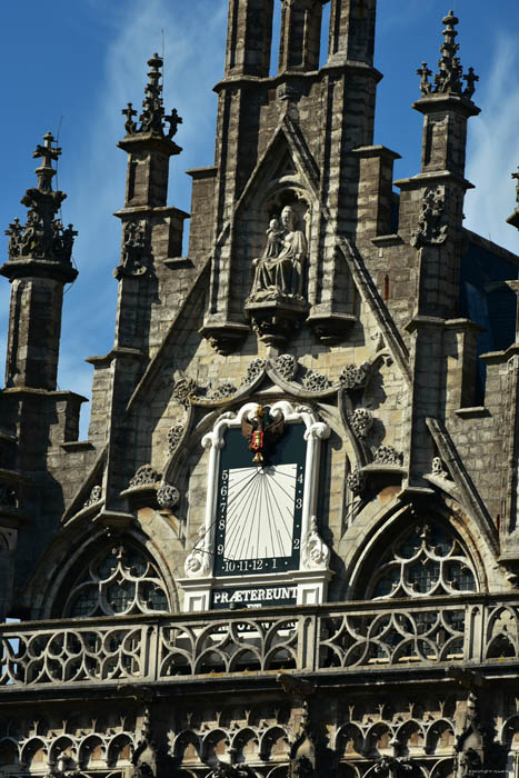 City Hall and Meathall Middelburg / Netherlands 