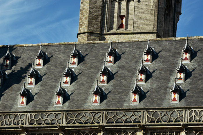 Htel de Ville et Halle de Viande Middelburg / Pays Bas 