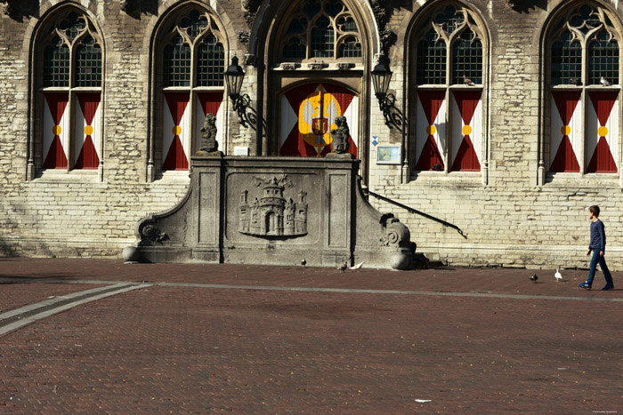 City Hall and Meathall Middelburg / Netherlands 