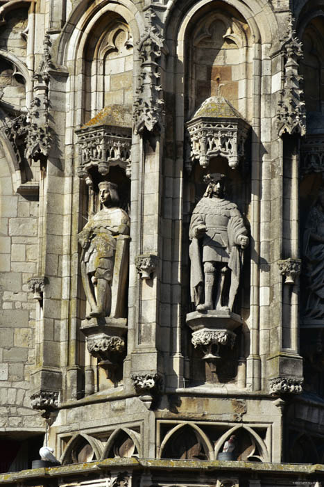 City Hall and Meathall Middelburg / Netherlands 