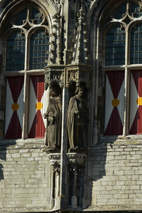 Htel de Ville et Halle de Viande Middelburg / Pays Bas 