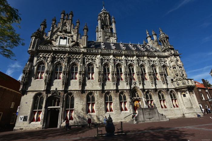 City Hall and Meathall Middelburg / Netherlands 