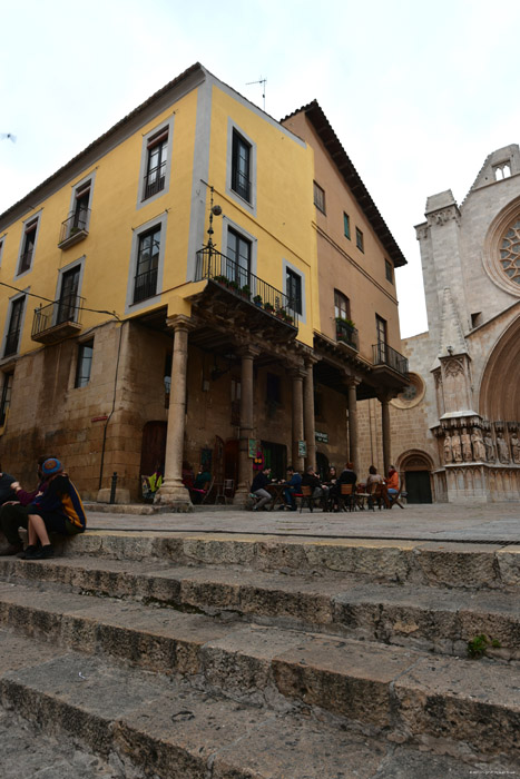 Oude huizen Tarragona / Spanje 