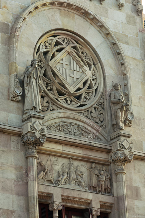 Palais de Justice Barcelona / Espagne 