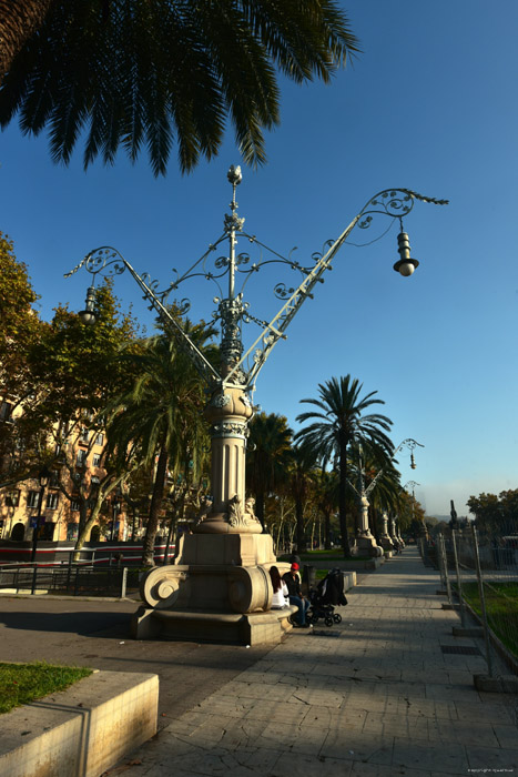 Passeig de Lluis Companys Barcelona / Spanje 