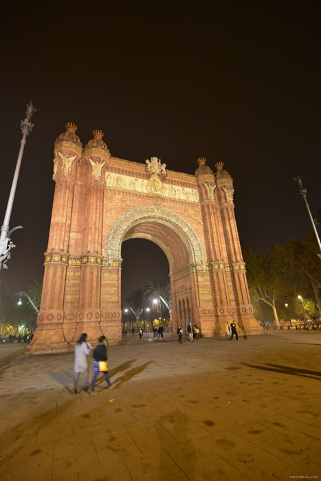 Arc de Triomphe Barcelona / Espagne 